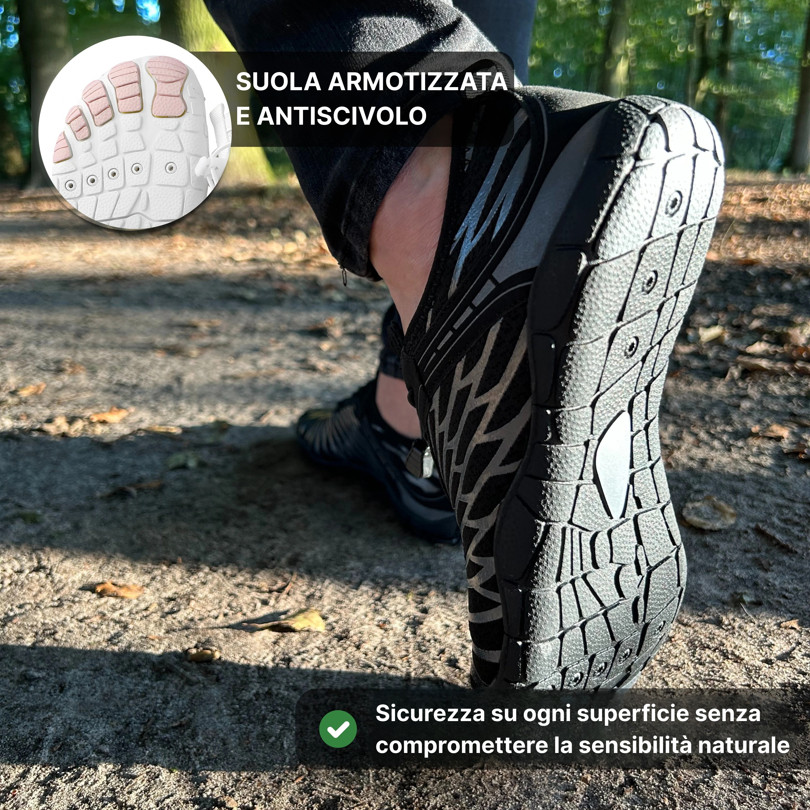 Dr. Step | Scarpe unisex con punta larga e antiscivolo — ideali per uso quotidiano
